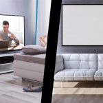 3D Fernseher vs Leinwand